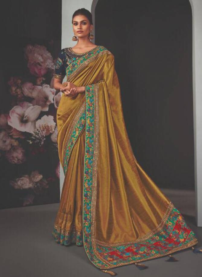 VANYA VOL 22 Latest Fancy Designer Heavy Party And Festive Wear Fancy Fabric with Heavy border Stylish Saree Collection